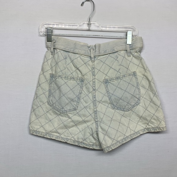 Cloud Ten Quilted Denim Shorts | NWT Size Small - Picture 9 of 9